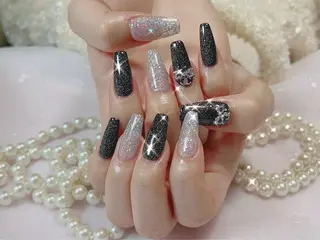 ロング 齋藤 はなのネイルデザイン