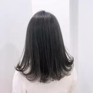 ミディアム カラー エフェクトブリーチ 🌟前澤啓太朗のヘアスタイル