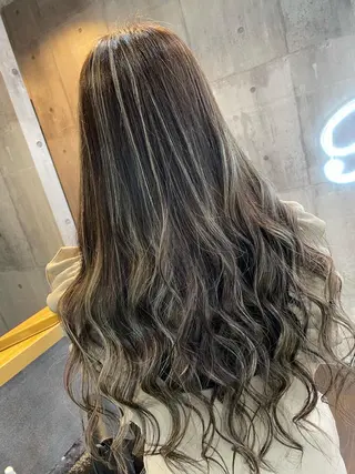 ロング カラー パーマ ヘアアレンジ メンズ キッズ ネイル マツエク・マツパ アイブロウ 北千住10分 肥高　壮汰のヘアスタイル