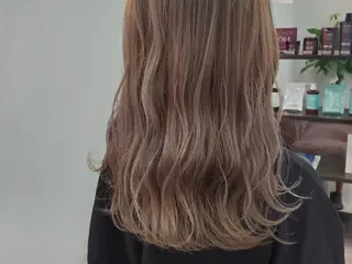 セミロング SHINJI /グランディール店長のヘアスタイル