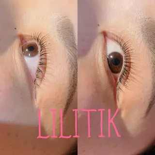 パーマ マツエク・マツパ 韓国idolまつ毛 ꪔ̤̮LILITIKのマツエク・マツパデザイン