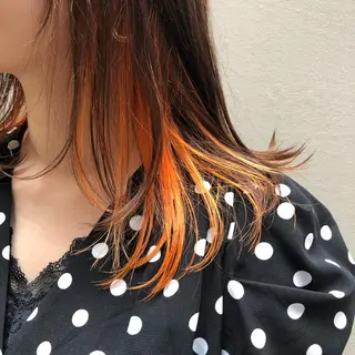 ミディアム カラー 韓国ヘア 店長NEGIのヘアスタイル