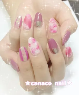 ネイル ベテランネイル cnc  nailのネイルデザイン