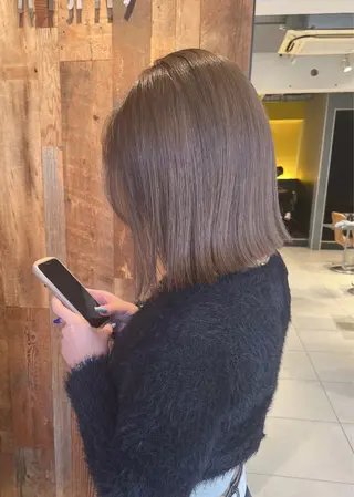 ミディアム EARTH AOBADAIのヘアスタイル