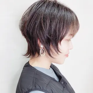 ショート カラー 大野 あさみのヘアスタイル