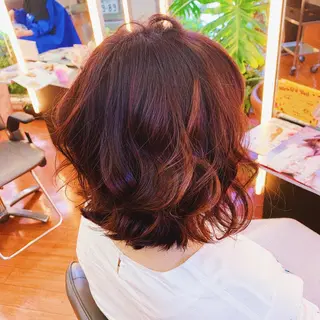 ミディアム カラー 🌿大人かわいいヘア 🌿Ayahaのヘアスタイル