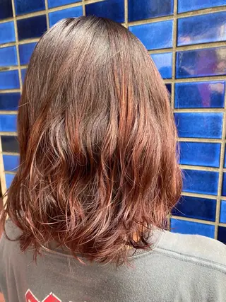 カラー 斉藤 凜のヘアスタイル