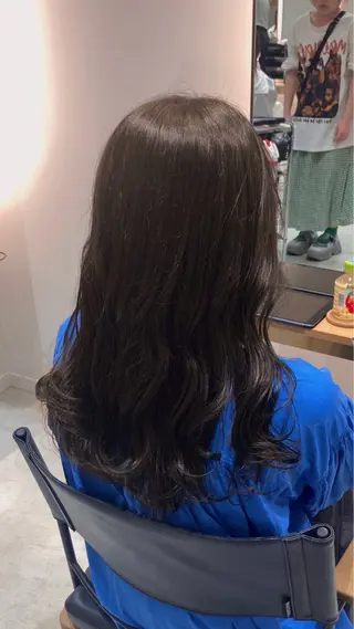 ロング カラー 久野紗愛 【髪質改善　艶髪】のヘアスタイル