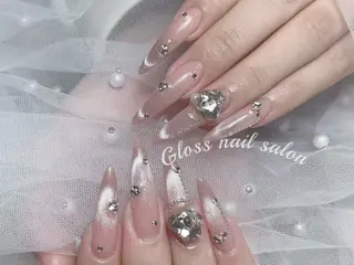 ネイル Gloss nail ジェル&長さだし専門のネイルデザイン