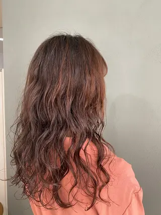 ロング パーマ コタ コットのヘアスタイル