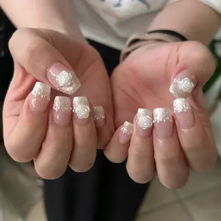 ネイル パラあり！フィルイン 美フォルムのネイルデザイン