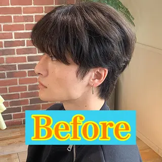ショート パーマ メンズ メンズパーマ&メンズ 縮毛矯正/平野/渋谷のヘアスタイル