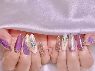 ネイル 長さだし専門店 M2　rikaのネイルデザイン