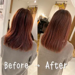 ミディアム 髪質改善特化 安東駿介のヘアスタイル