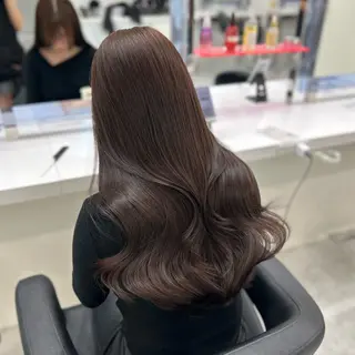 ロング カラー うる艶ストレート♡透 明感カラー♡かずまるのヘアスタイル