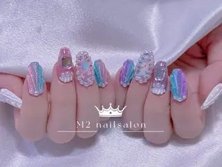 ネイル 長さだし専門店 M2　rikaのネイルデザイン