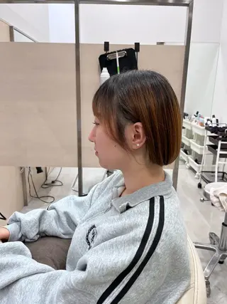 ショート adorable長岡リップス旭岡店所属・【アドラーブル】反町 萌のヘアスタイル