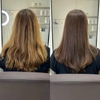 ロング EIGHT plum TOKIOリミテッドのヘアスタイル