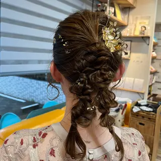 ロング ヘアアレンジ IMARI /のヘアスタイル