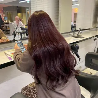 カラー 華やか透明感🏹 上野BABYのヘアスタイル