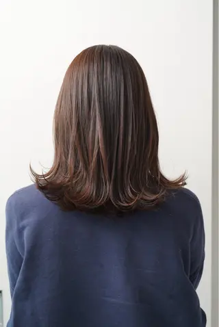 ミディアム 表参道美容師 ぶんじのヘアスタイル