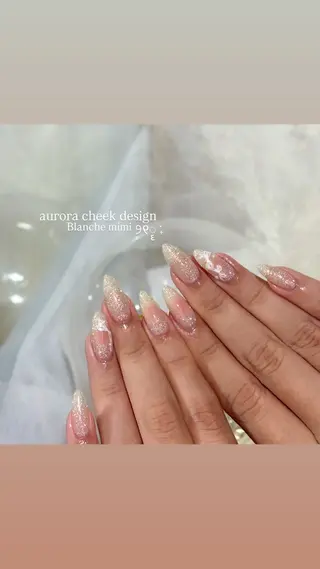 ネイル Blanche mimi.u_aのネイルデザイン