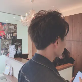 メンズ 進 詩織のヘアスタイル