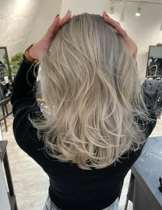 ミディアム デザインカット/新宿 🕊️mao 🌿のヘアスタイル