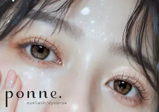 アイブロウ eyelash ponne.のマツエク・マツパデザイン