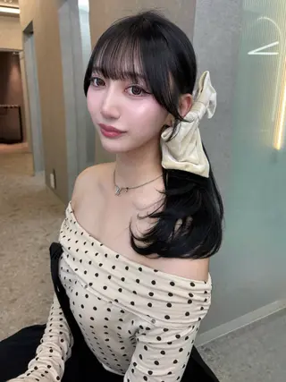ロング 家村 茉由のヘアスタイル