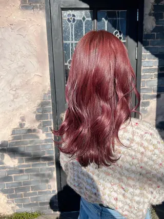 ロング カラー 🩵小野 えりか🩷のヘアスタイル