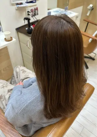 ロング カラー 渡邊 あんな「竜王店」のヘアスタイル