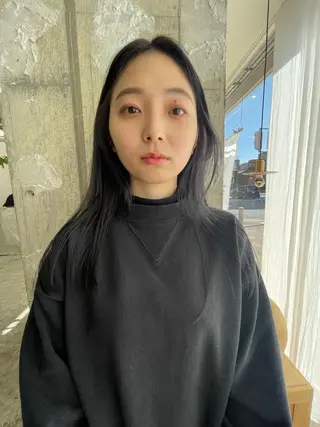 ロング 垢抜けボブ/SAHO /OAK溝の口のヘアスタイル