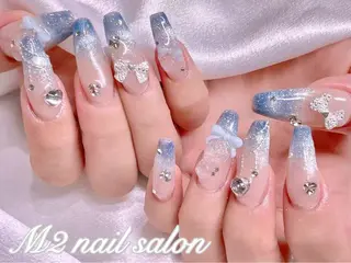 ネイル 長さだし専門店 M2　rikaのネイルデザイン