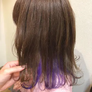 セミロング カラー Topstylist HARUのヘアスタイル