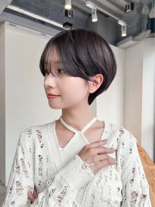 ショート 池谷 玲哉のヘアスタイル
