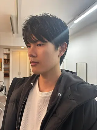 メンズ ハッシュカット /レイヤー/大阪中津のヘアスタイル