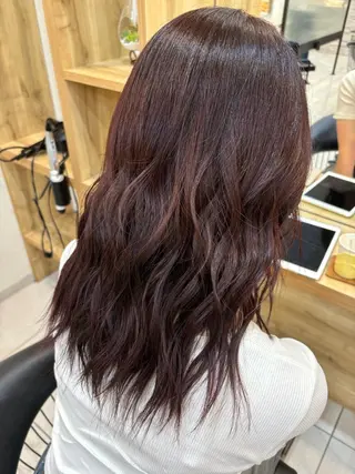 セミロング カラー 田野倉NEXT店 美髪ニストのヘアスタイル