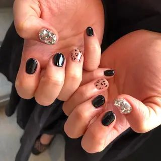 ロング カラー ヘアアレンジ キッズ ネイル マツエク・マツパ 福田 加奈のネイルデザイン