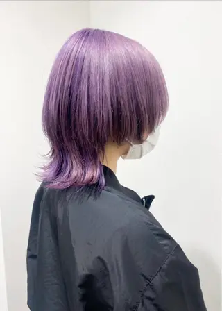 ミディアム カラー tomomi /レイヤーカットのヘアスタイル