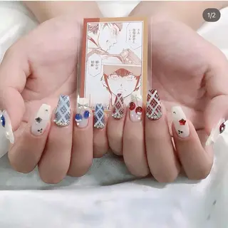 ネイル 黒江 菜々美のネイルデザイン
