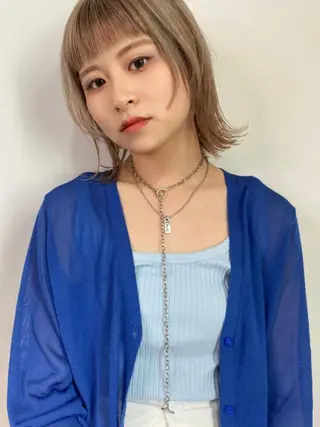 ショート カラー 🧡色落ちまで2度綺 麗なカラー🧡ヨシキのヘアスタイル