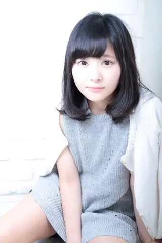 ミディアム 高橋 悠造のヘアスタイル