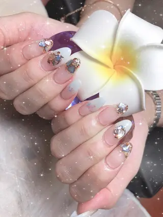 ミディアム ネイル 《LB》ラブリエ Nail&eyeのマツエク・マツパデザイン