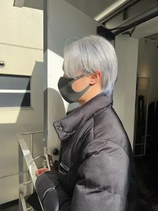 ロング カラー パーマ ヘアアレンジ メンズ キッズ ネイル マツエク・マツパ アイブロウ ブリーチ　ハイトーン 特化🌈フジタハルキのヘアスタイル