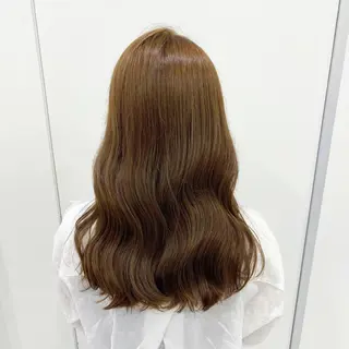 ロング カラー 💕コテ巻き風パーマ 💕KEIYA 💕のヘアスタイル