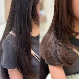 ミディアム カラー Ash 戸田公園店のヘアスタイル