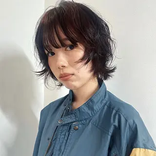 ミディアム パーマ チヒロ/ショート /パーマのヘアスタイル