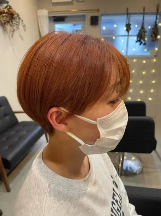 ショート カラー nowhere ノーウェアのヘアスタイル