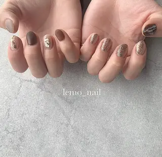 ショート ネイル lemo_nail 🍋のネイルデザイン